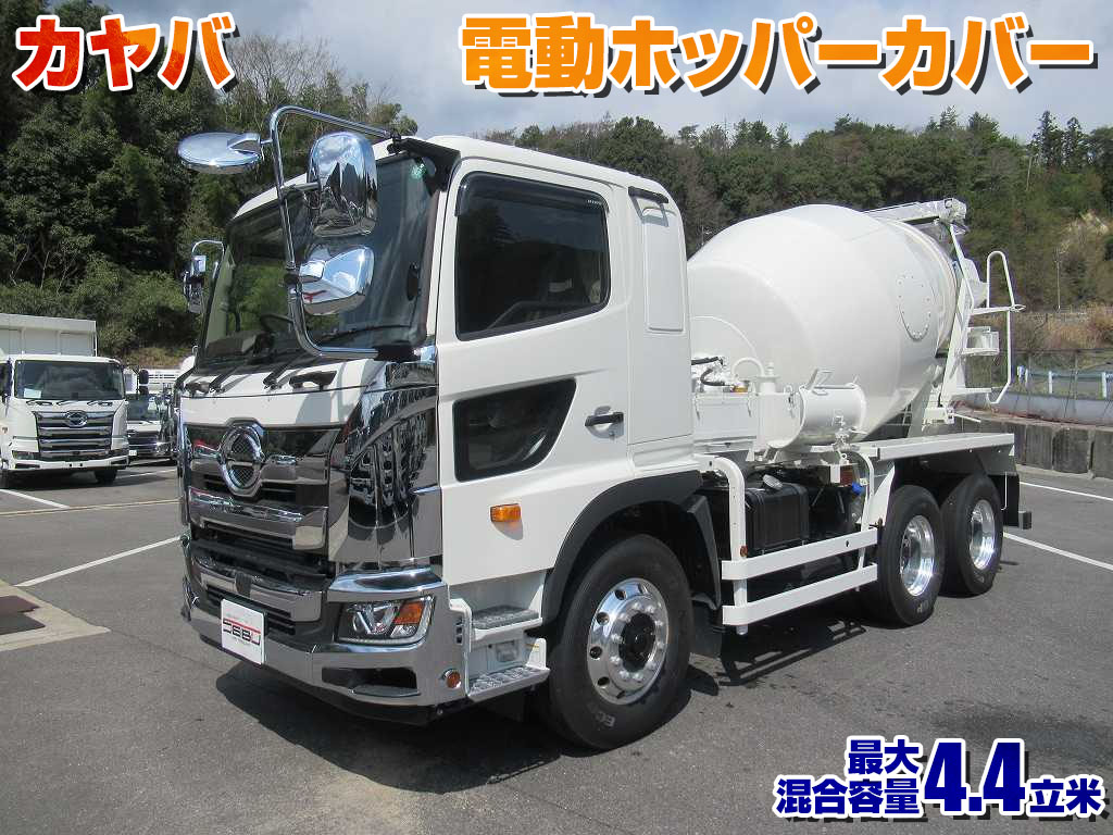 コンクリートミキサー車